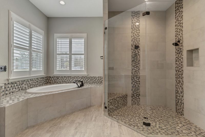 Tile-Designed Shower